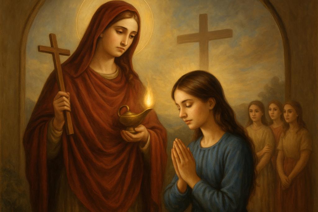 Preghiera Personale a Santa Petronilla per le Giovani Donne nella Vita Cristiana